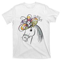 Cute Horse 150th Derby Day 2024 Horse Racing Fascinator Hat Gift T-Shirt