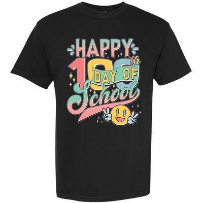 Cute Happy 100th Day Of School Garment-Dyed Heavyweight T-Shirt