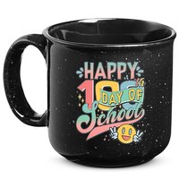 Cute Happy 100th Day Of School 15oz Campfire Ceramic Mug