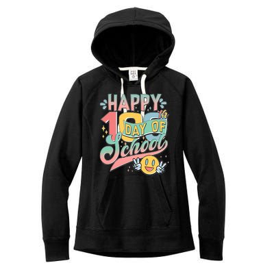 Cute Happy 100th Day Of School Women's Fleece Hoodie