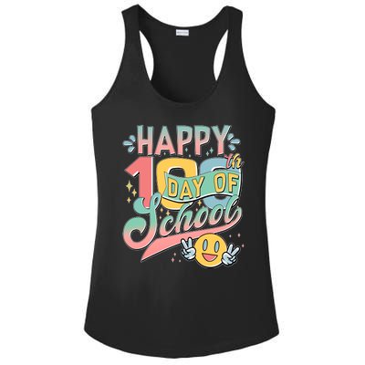 Cute Happy 100th Day Of School Ladies PosiCharge Competitor Racerback Tank