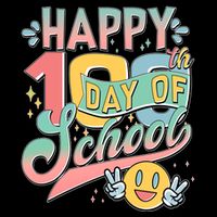 Cute Happy 100th Day Of School Bag