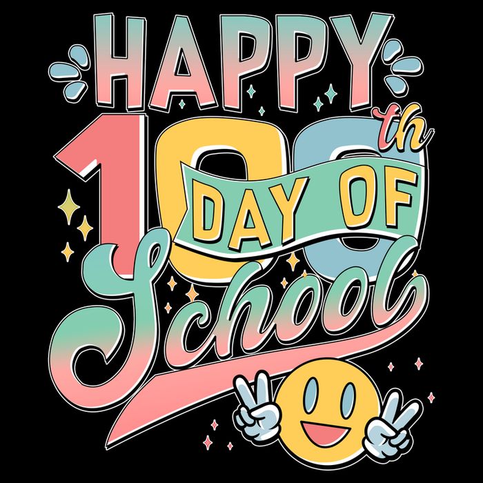 Cute Happy 100th Day Of School Bag