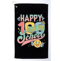 Cute Happy 100th Day Of School Golf Towel