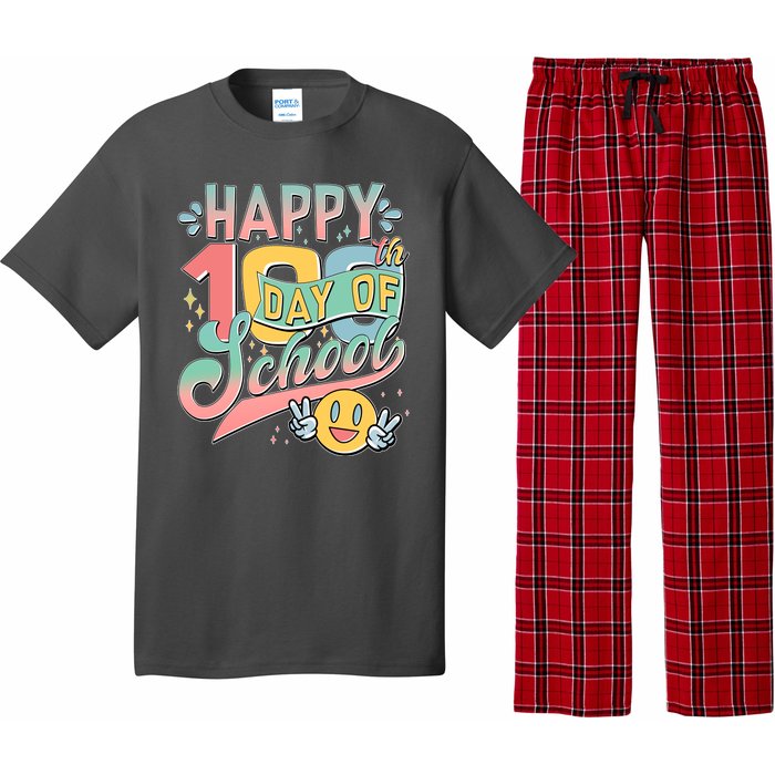 Cute Happy 100th Day Of School Pajama Set