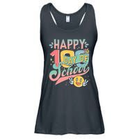 Cute Happy 100th Day Of School Ladies Essential Flowy Tank