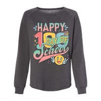 Cute Happy 100th Day Of School Womens California Wash Sweatshirt