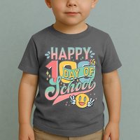 Cute Happy 100th Day Of School Toddler T-Shirt