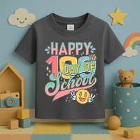 Cute Happy 100th Day Of School Toddler T-Shirt
