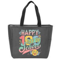 Cute Happy 100th Day Of School Zip Tote Bag