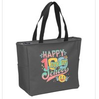 Cute Happy 100th Day Of School Zip Tote Bag