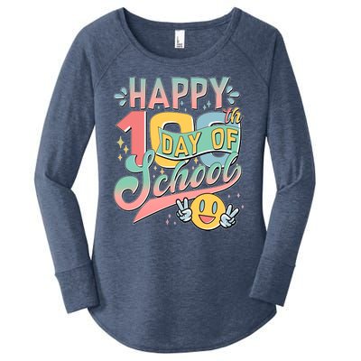 Cute Happy 100th Day Of School Women's Perfect Tri Tunic Long Sleeve Shirt