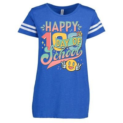 Cute Happy 100th Day Of School Enza Ladies Jersey Football T-Shirt