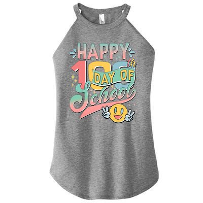 Cute Happy 100th Day Of School Women’s Perfect Tri Rocker Tank