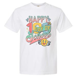 Cute Happy 100th Day Of School Garment-Dyed Heavyweight T-Shirt