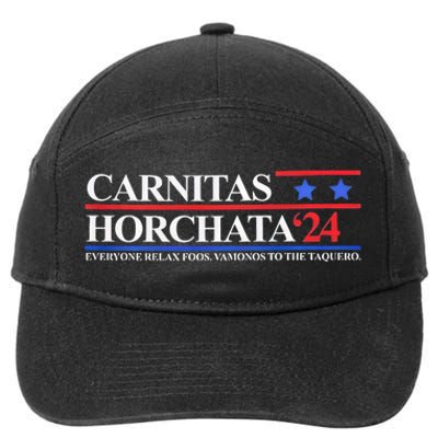 Carnitas Horchata 2024 Everyone Relax Foos Vamonos 7-Panel Snapback Hat