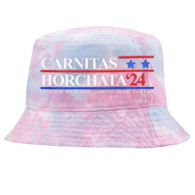 Carnitas Horchata 2024 Everyone Relax Foos Vamonos Tie-Dyed Bucket Hat