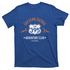 California Highway 395 Eastern Sierra Hiking Adventure Club T-Shirt