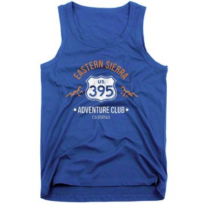 California Highway 395 Eastern Sierra Hiking Adventure Club Tank Top