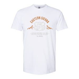 California Highway 395 Eastern Sierra Hiking Adventure Club Softstyle CVC T-Shirt