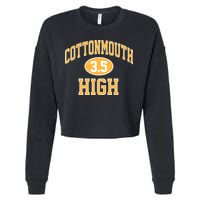 Cottonmouth High Cropped Pullover Crew