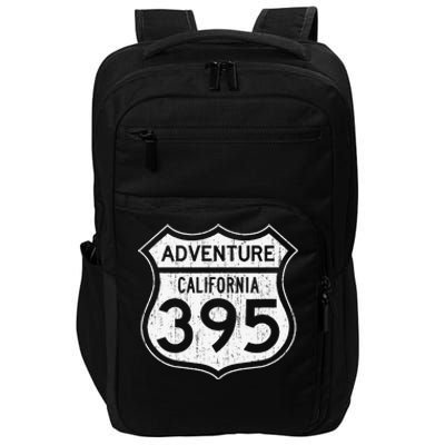 California Highway 395 Hiking Fishing Climbing Adventure Impact Tech Backpack