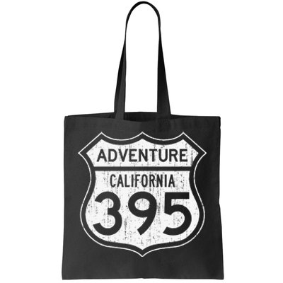 California Highway 395 Hiking Fishing Climbing Adventure Tote Bag