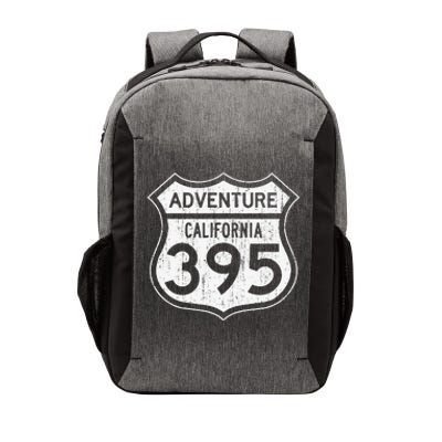 California Highway 395 Hiking Fishing Climbing Adventure Vector Backpack