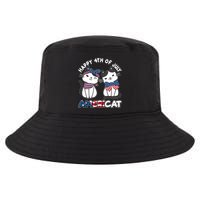 Cute Happy 4th Of July Americat Cool Comfort Performance Bucket Hat