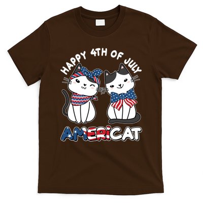Cute Happy 4th Of July Americat T-Shirt