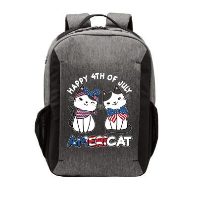 Cute Happy 4th Of July Americat Vector Backpack