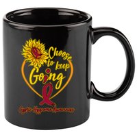Cystic Hygroma Awareness Choose To Keep Going 11oz C Handle Ceramic Mug