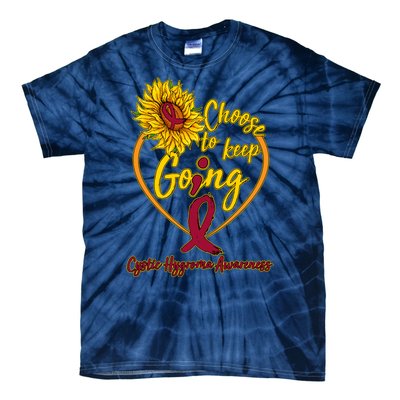 Cystic Hygroma Awareness Choose To Keep Going Tie-Dye T-Shirt