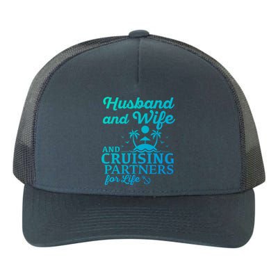 Cruising Husband And Wife Cruise Partners For Life Matching Great Gift Yupoong Adult 5-Panel Trucker Hat