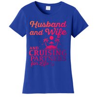 Cruising Husband And Wife Cruise Partners For Life Matching Great Gift Women's T-Shirt