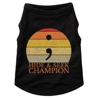 Coder Hide And Seek Champion Semi Colon Coding Programmer Doggie Tank