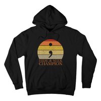 Coder Hide And Seek Champion Semi Colon Coding Programmer Hoodie