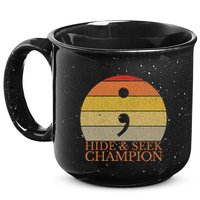 Coder Hide And Seek Champion Semi Colon Coding Programmer 15oz Campfire Ceramic Mug