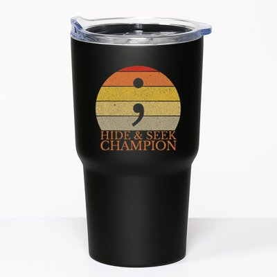 Coder Hide And Seek Champion Semi Colon Coding Programmer Tumbler