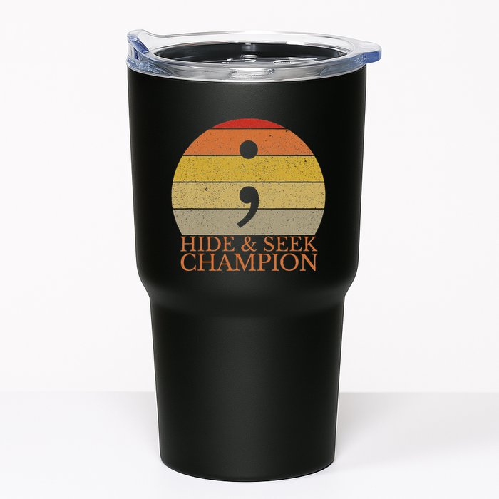 Coder Hide And Seek Champion Semi Colon Coding Programmer Tumbler