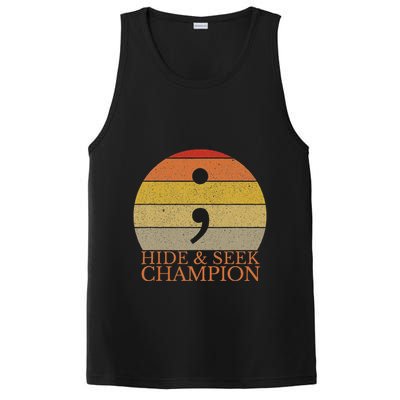 Coder Hide And Seek Champion Semi Colon Coding Programmer PosiCharge Competitor Tank