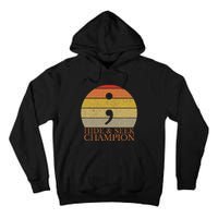 Coder Hide And Seek Champion Semi Colon Coding Programmer Tall Hoodie