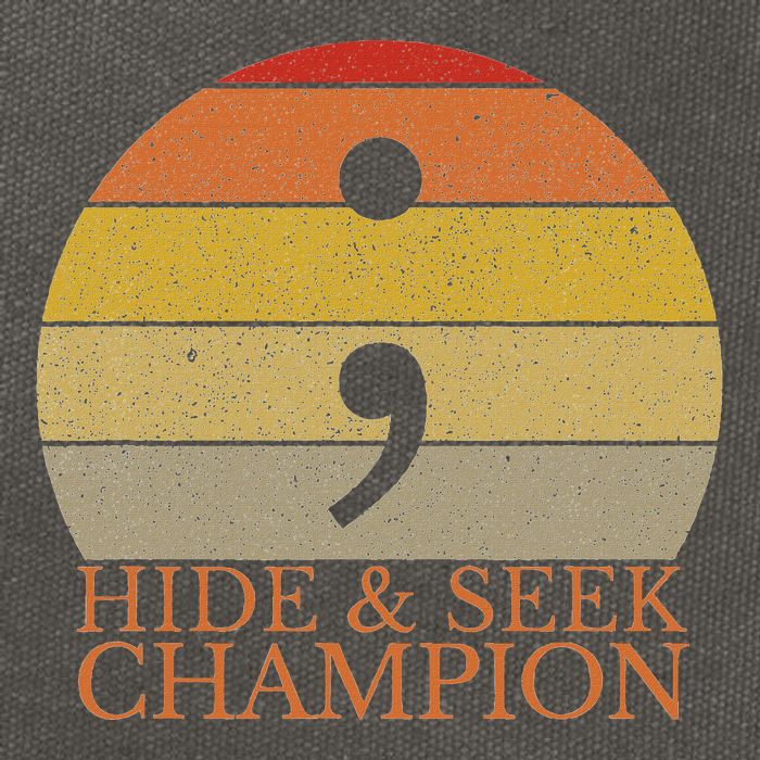Coder Hide And Seek Champion Semi Colon Coding Programmer Cotton Canvas Backpack