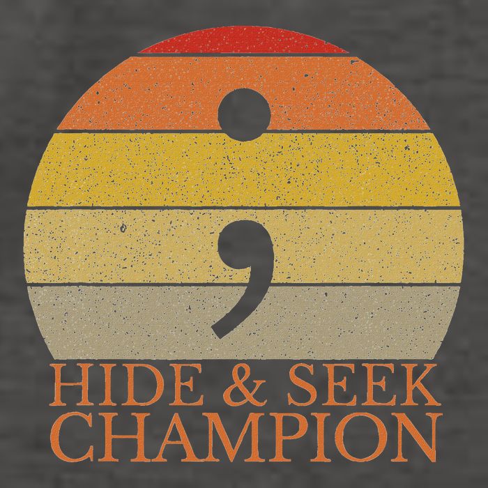Coder Hide And Seek Champion Semi Colon Coding Programmer Vector Backpack