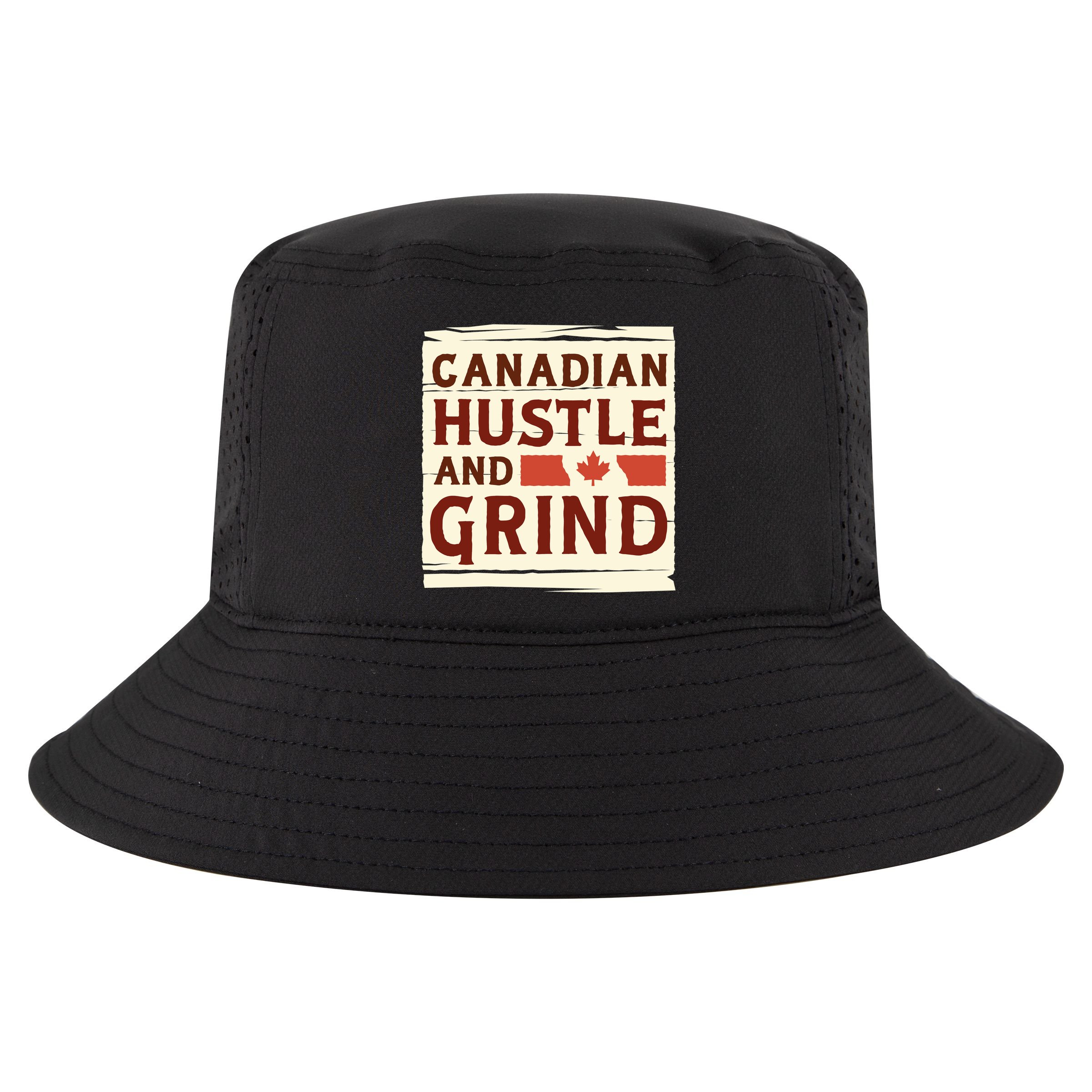Canadian Hustle And Grind Cool Comfort Performance Bucket Hat