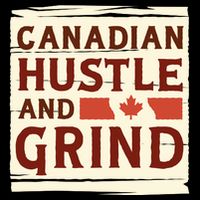 Canadian Hustle And Grind Cropped Pullover Crew