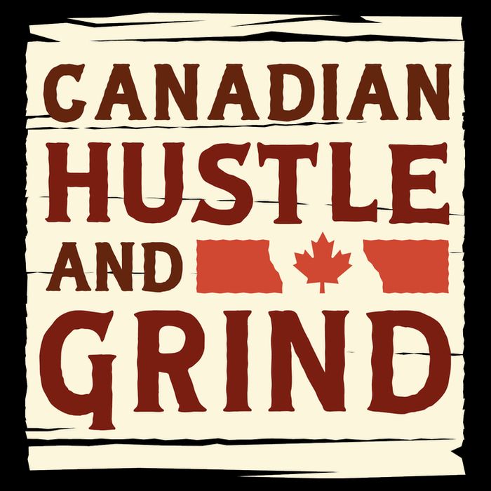 Canadian Hustle And Grind Wool Snapback Cap