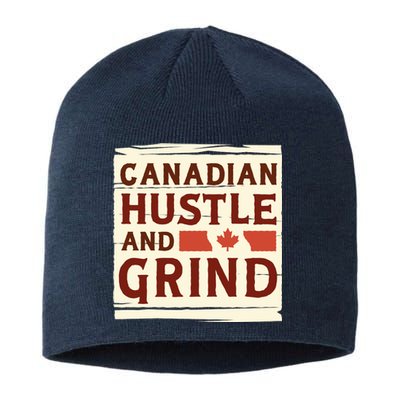 Canadian Hustle And Grind Sustainable Beanie