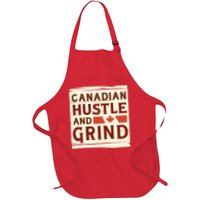 Canadian Hustle And Grind Apron