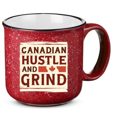 Canadian Hustle And Grind 15oz Campfire Ceramic Mug